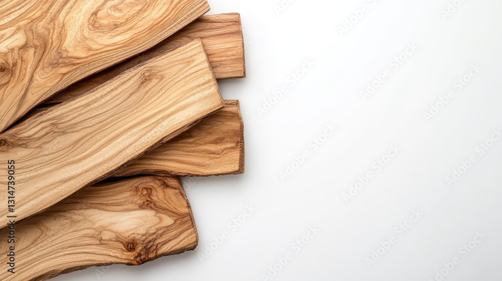 A visually engaging arrangement of rustic wooden boards on a clean surface, capturing the beauty of natural materials in a simple yet impactful composition. A visually engaging arrangement of rustic wooden boards on a clean surface, capturing the beauty of natural materials in a simple yet impactful composition.