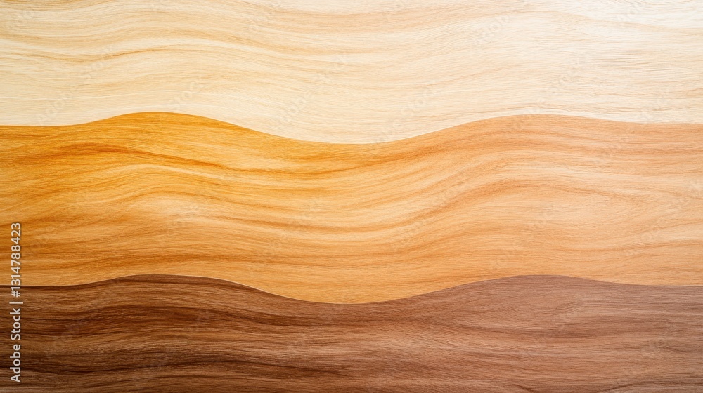 Obraz premium Wooden wall silhouetted against a beautiful sunset with a smooth neutral-toned gradient and velvety texture