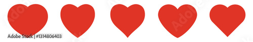 heart icons set, containing love Collection symbol, Vector illustration. Free Download heart icons set, containing love Collection symbol, Vector illustration. - GFXLoad
