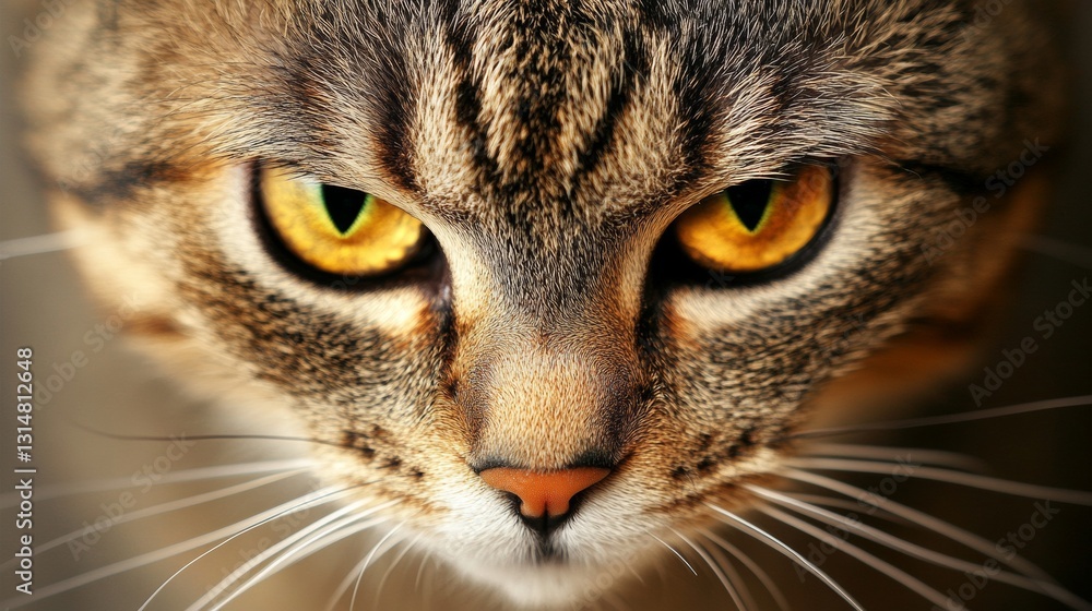 A cat stares at the camera A cat stares at the camera
