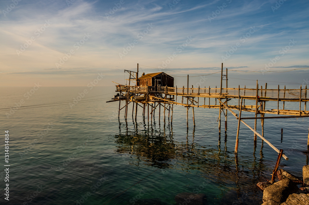 Termoli, Molise. The Walk of the Trabucchi. Ancient Trabucco 2025 Termoli, Molise. The Walk of the Trabucchi. Ancient Trabucco 2025