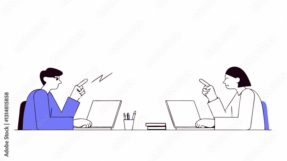 Workplace conflict between coworkers Workplace conflict between coworkers