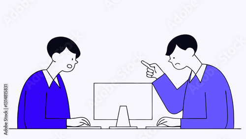 Workplace conflict between coworkers 