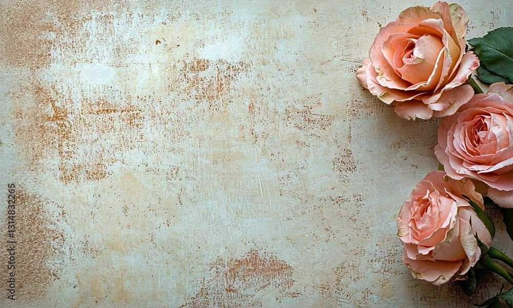 flowers on the board