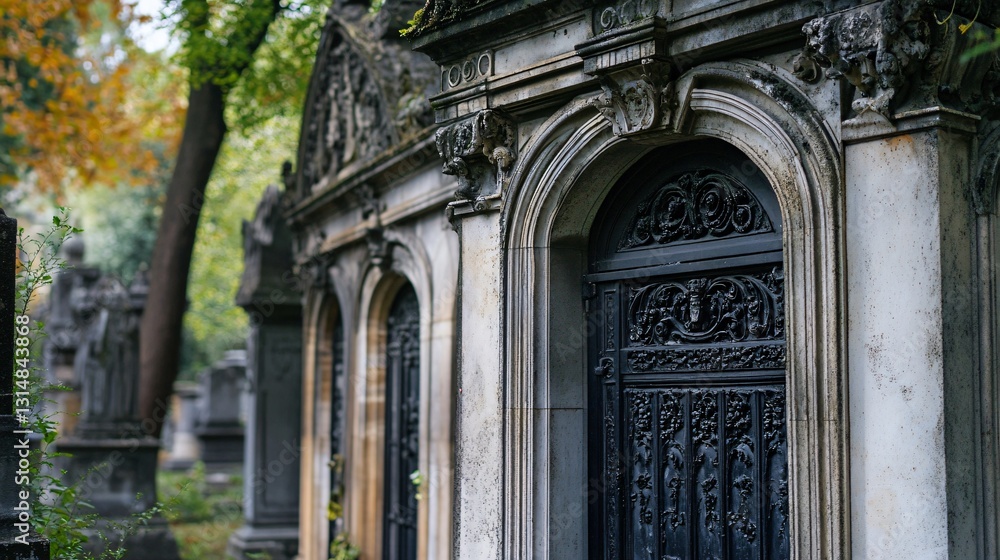 Funeral Chapel at Pere Lachaise Cemetery Funeral Chapel at Pere Lachaise Cemetery