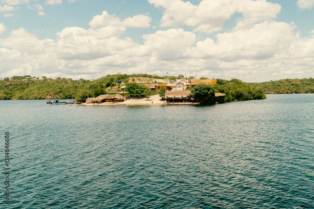 Naklejka premium Praias e aracaju no Brasil
