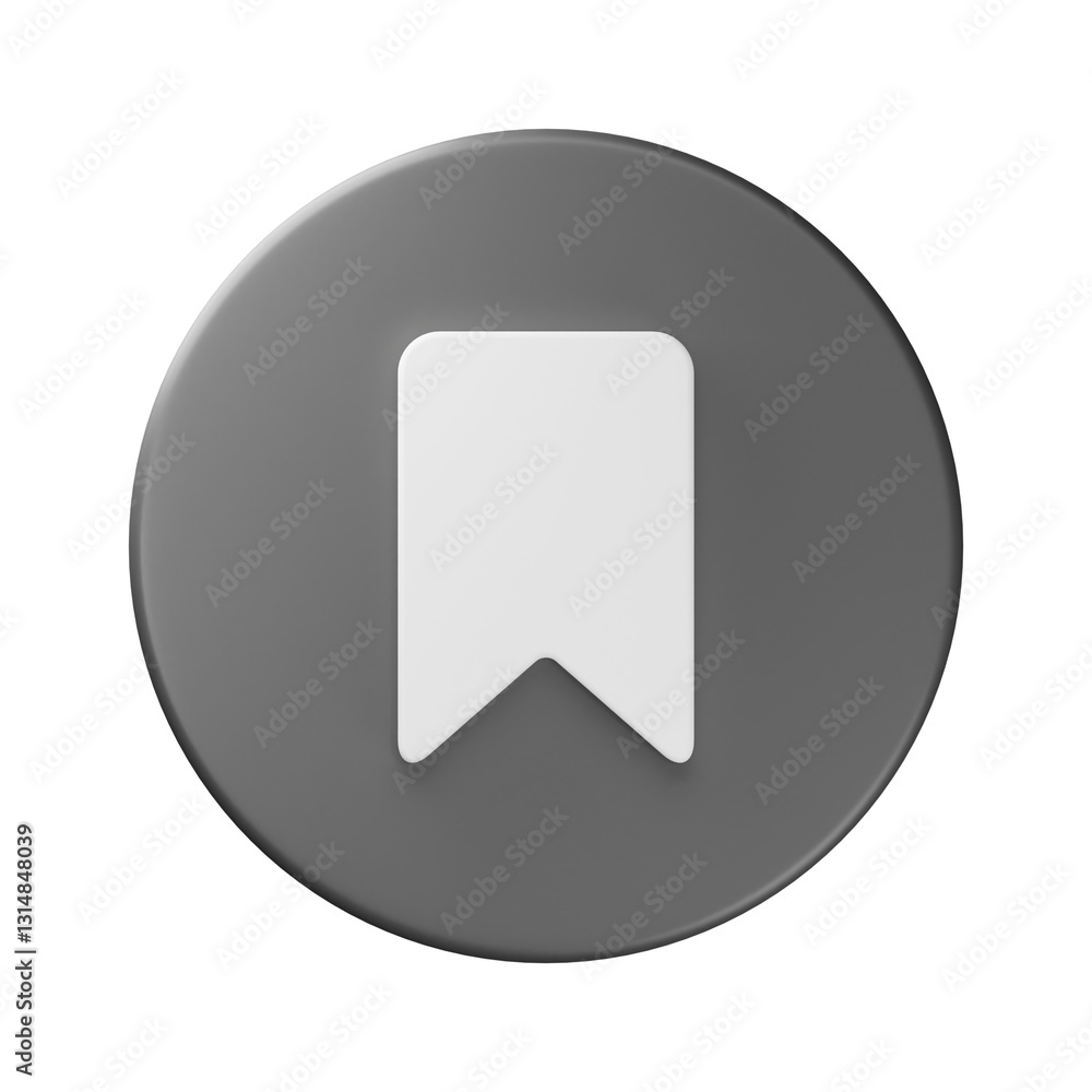3d save bookmark icon 3d save bookmark icon