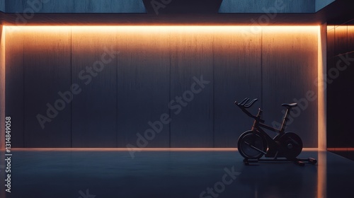 Modern Fitness Studio Interior