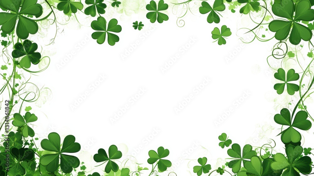 Fototapeta premium St. Patrick’s Day theme decoration.