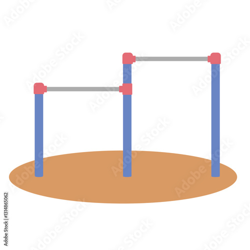 鉄棒のイラスト