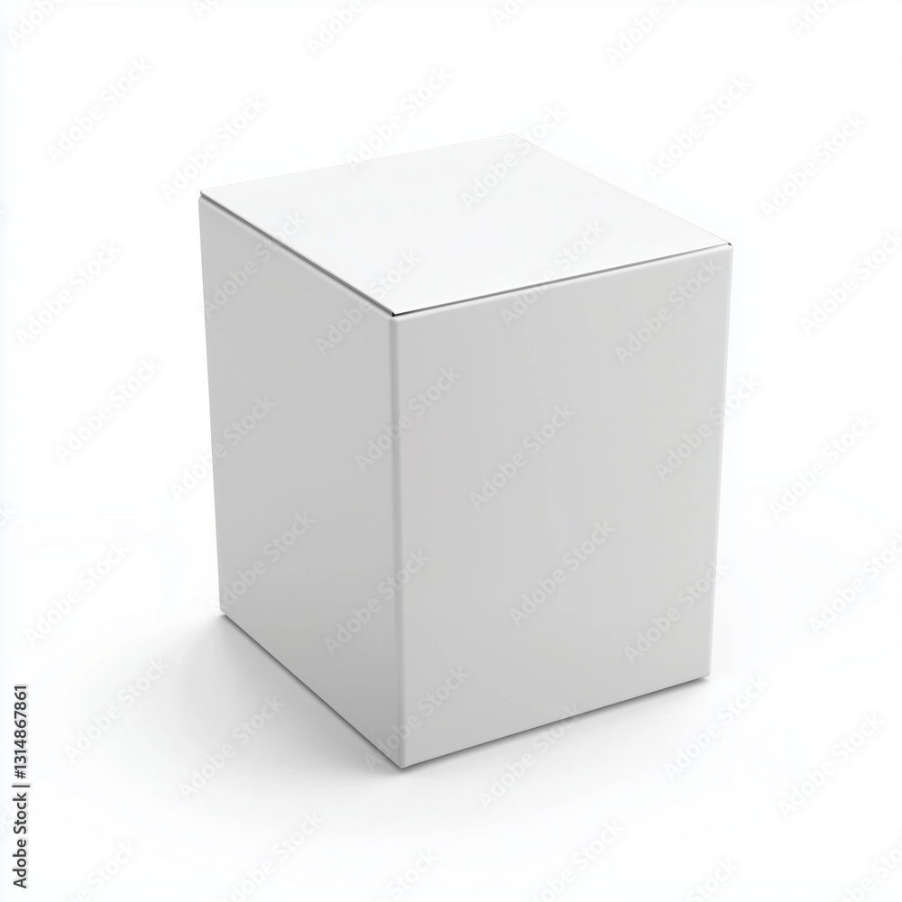 Simple and Clean White Package Box Template for Product Packaging Design, white cardboard box Simple and Clean White Package Box Template for Product Packaging Design, white cardboard box