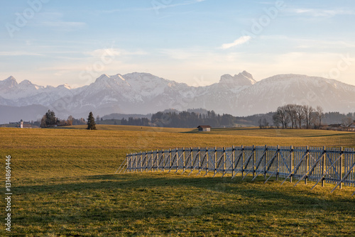 Blick von Lengenwang Richtung Seeg