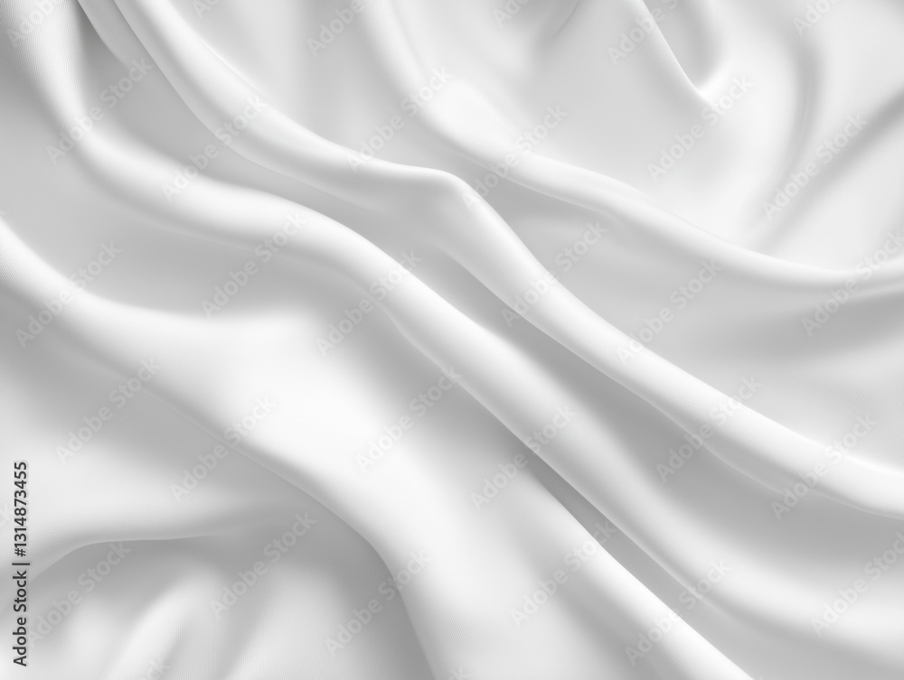 Soft and Smooth White Fabric Background for Luxurious and Minimalist Designs, white silk background Soft and Smooth White Fabric Background for Luxurious and Minimalist Designs, white silk background