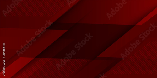 Modern abstract dark red gradient illustration background with 3d look and simple pattern. cool design and luxury.Eps10 vector