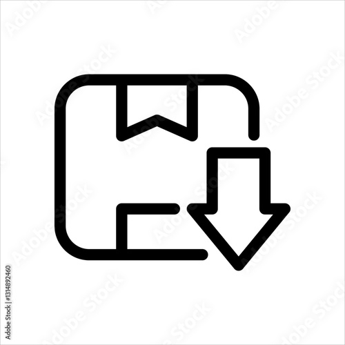 Down Package From Delivery and Logistics Sets