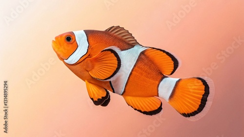 Obraz na płótnie tropical fish isolated on white