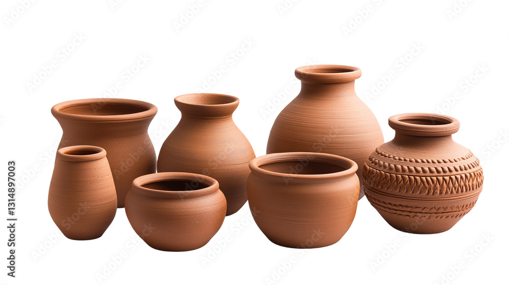 Clay isolated on transparent background, a brown pottery material used for handmade modeling, representing the traditional craft process for ceramic creations. Clay isolated on transparent background, a brown pottery material used for handmade modeling, representing the traditional craft process for ceramic creations.