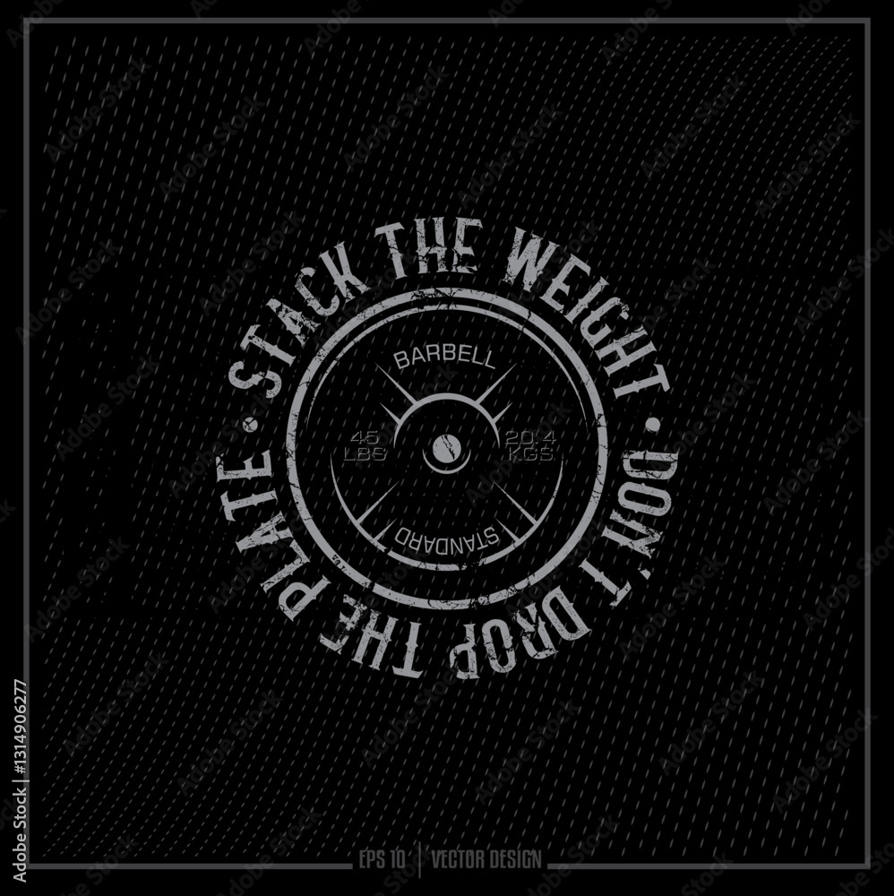 Fototapeta premium Gym, Weight Lifting