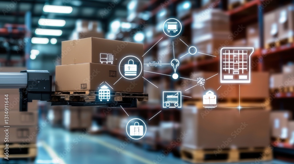 Efficient Warehouse Management and Supply Chain Logistics with Organized Inventory Automated Processes and Technology for Streamlined Workflow and Distribution Efficient Warehouse Management and Supply Chain Logistics with Organized Inventory Automated Processes and Technology for Streamlined Workflow and Distribution
