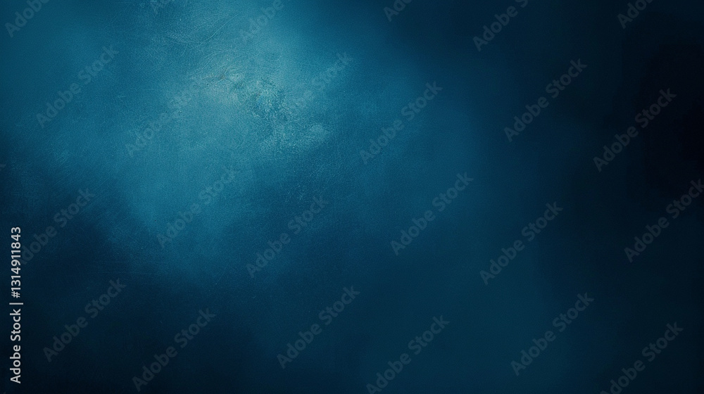 Fototapeta premium Dark cyan to stormy navy gradient background, sophisticated and rich.