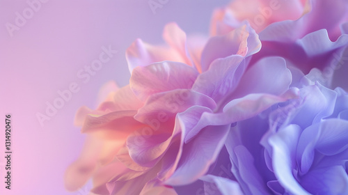 Mauve finery to lavender gradient background, luxurious and elegant.