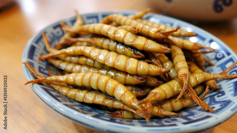 Dried Small Sardine, Japanese Food Dried Small Sardine, Japanese Food