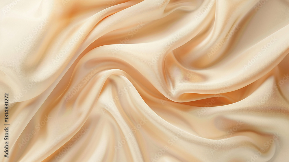 Fototapeta premium Subtle peach-beige to cream gradient background, warm and soft.