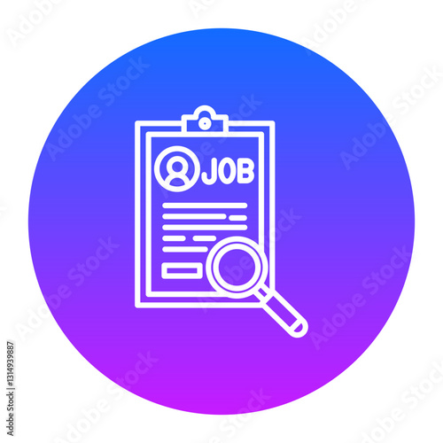 Job Analysis Icon