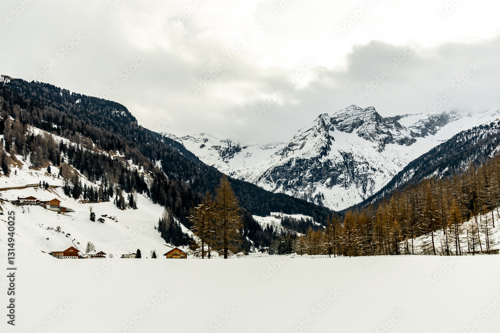 Eine kleine Winterwanderung am Langlaufzentrum Rein in Taufers im wunderschönen Reintal - Südtirol - Italien