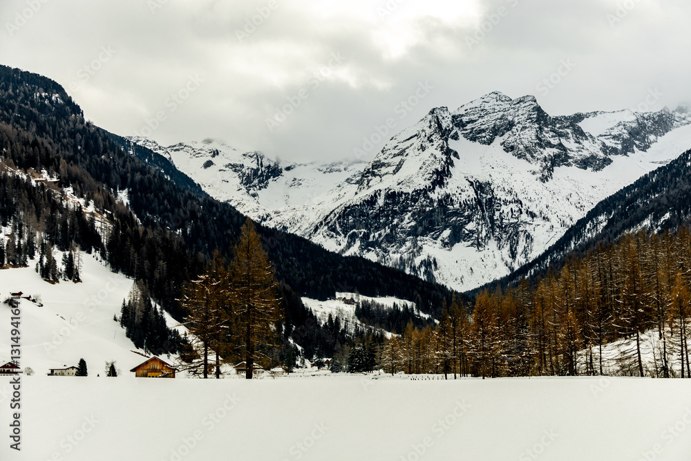 Eine kleine Winterwanderung am Langlaufzentrum Rein in Taufers im wunderschönen Reintal - Südtirol - Italien