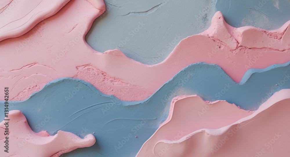 Abstract pink blue clay texture background. Abstract pink blue clay texture background.