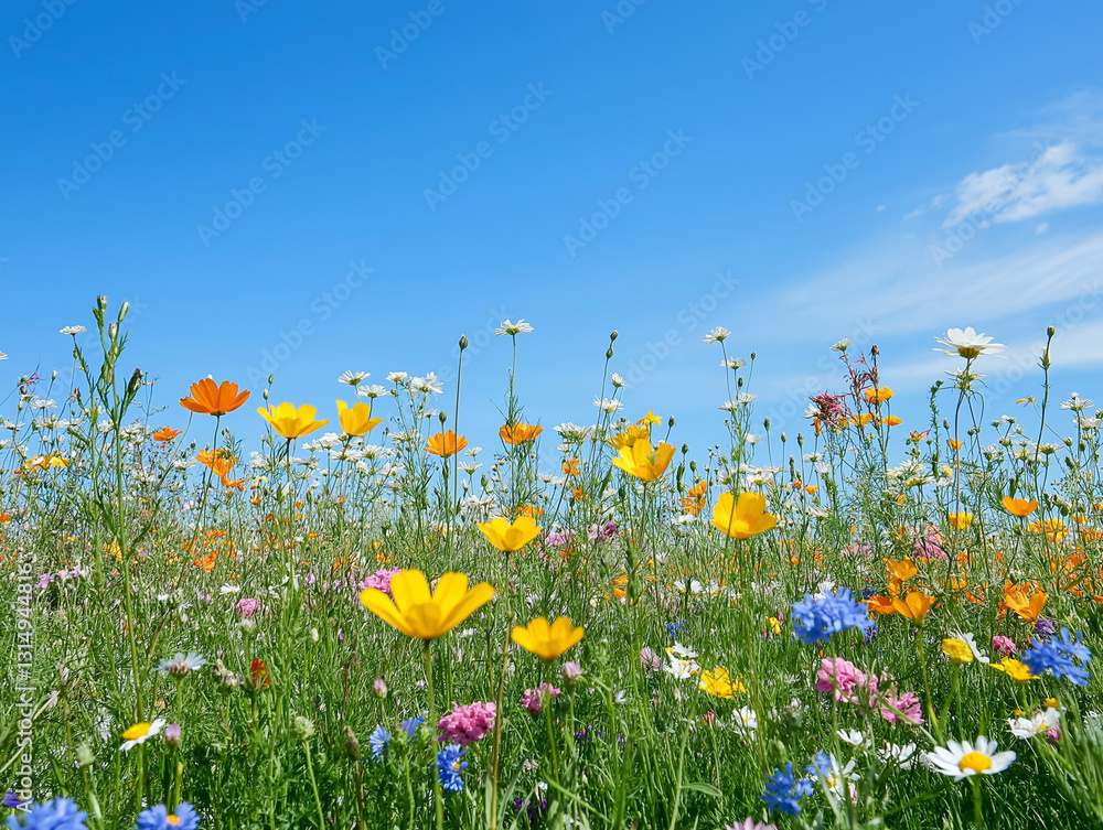 yellow flowers in the field yellow flowers in the field