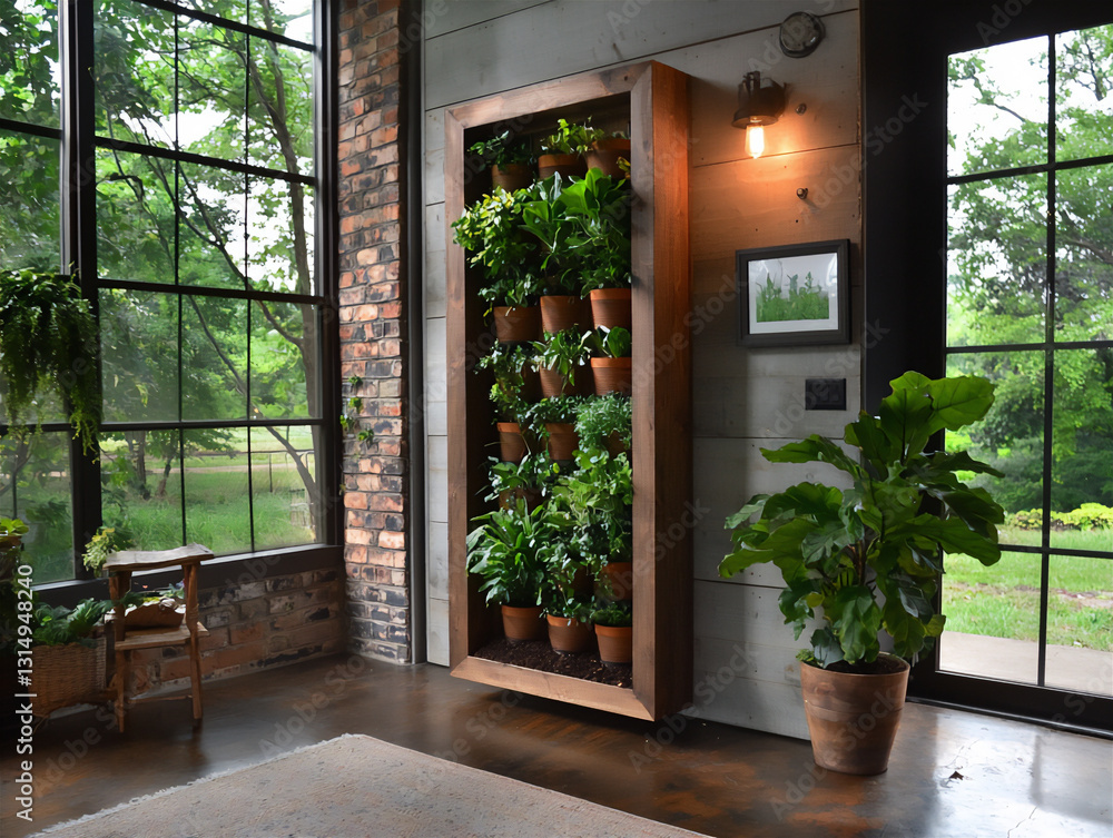 Fototapeta premium custom vertical planter