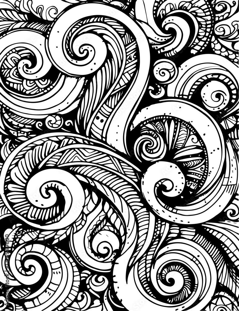 patterned swirls and flowers pages, coloring page, pattern, seamless, floral, flower, vector, wallpaper, design, art, illustration, texture, vintage, decoration, ornament, leaf, flowers, nature, black patterned swirls and flowers pages, coloring page, pattern, seamless, floral, flower, vector, wallpaper, design, art, illustration, texture, vintage, decoration, ornament, leaf, flowers, nature, black