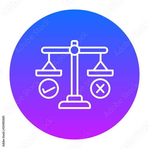 Balance Decision Icon