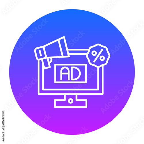 Advertising Campaign Icon