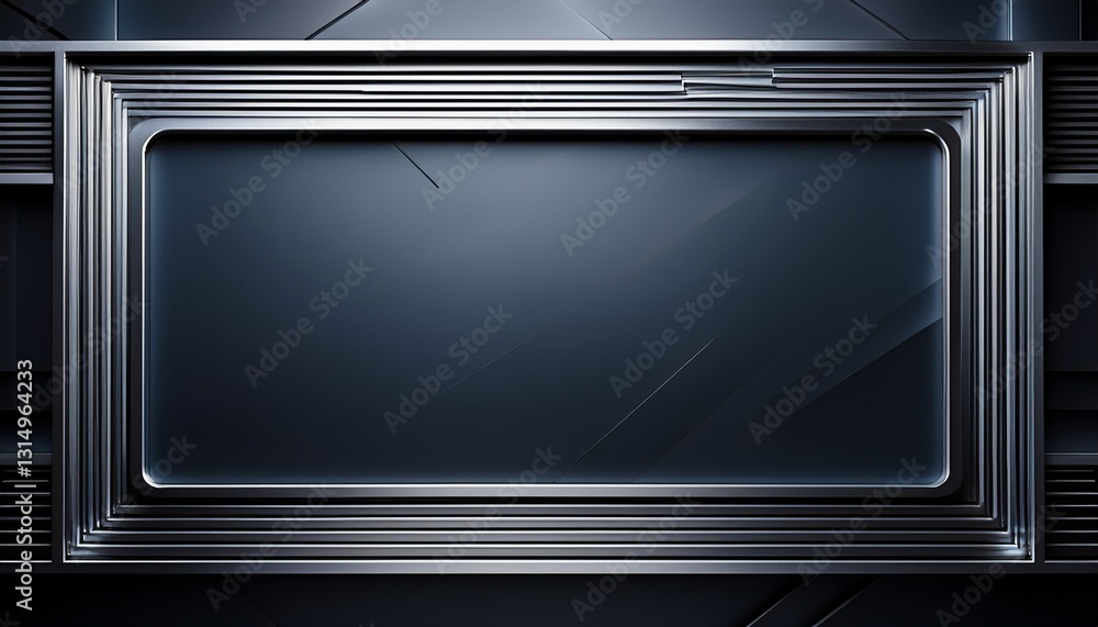 modern minimalist metal frame background with clean lines and industrial aesthetic modern minimalist metal frame background with clean lines and industrial aesthetic
