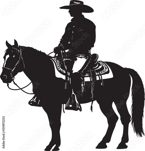 silhouette of a horse