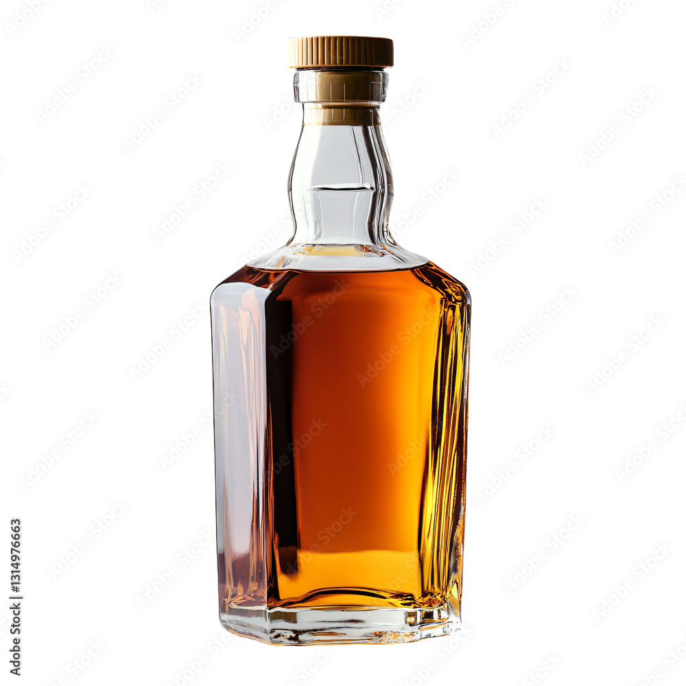 a bottle of whiskey on a transparent background a bottle of whiskey on a transparent background