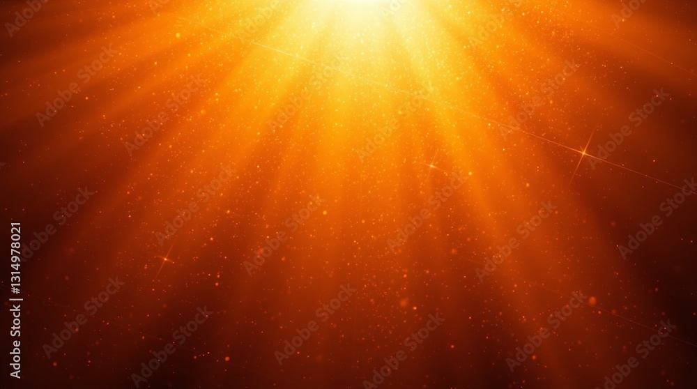 Glowing Golden Rays in a Magical Space, Concept of Energy, Inspiration, and Celestial Light Glowing Golden Rays in a Magical Space, Concept of Energy, Inspiration, and Celestial Light