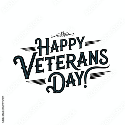 Memorial Day USA Greeting Card Banner Wallpaper. Remember and Honor Flat Design.