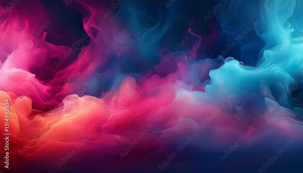 abstract pink and blue smoke cloud background red fog teal dark haze abstract pink and blue smoke cloud background red fog teal dark haze