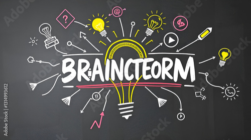 Idea Brainstorm Creative Planning Success Concept