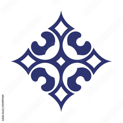 Elegant Islamic Ornament Vector with Arabic Geometric and Decorative Design-71