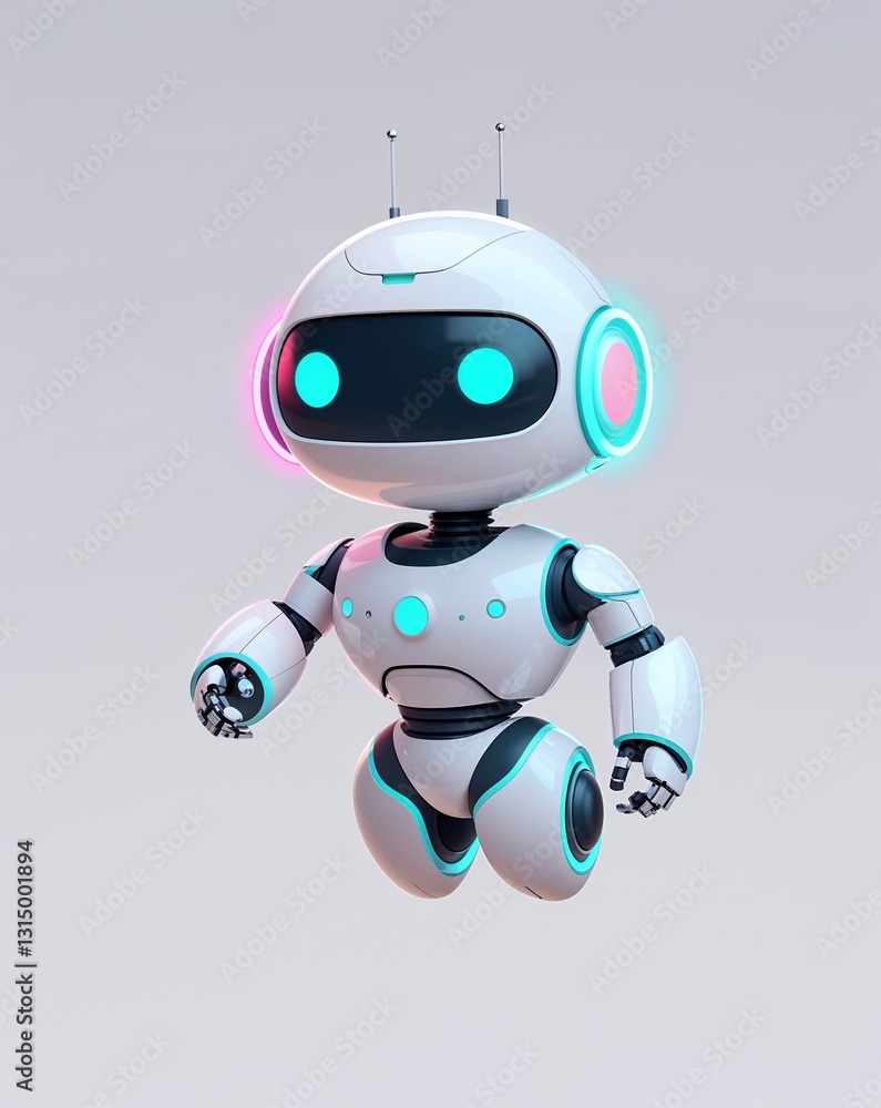 Sleek Flying Assistant Robot Clipart Sleek Flying Assistant Robot Clipart