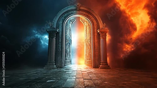 The Celestial Gateway: A Passage Between Worlds