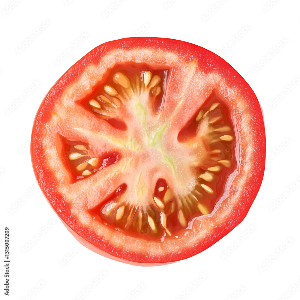 Red tomato isolated on transparent background Red tomato isolated on transparent background