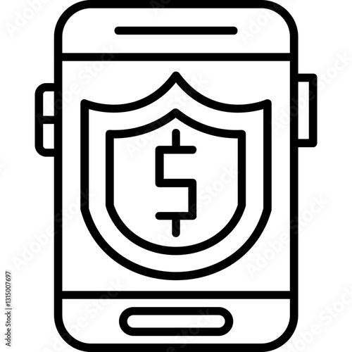 Secured transaction Icon