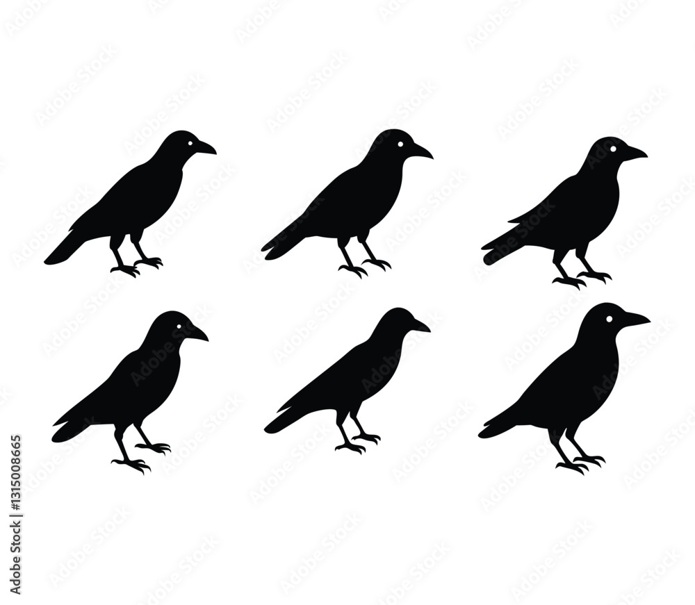 collection of birds silhouettes collection of birds silhouettes