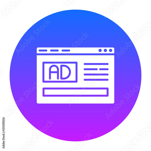 Website Ads Icon